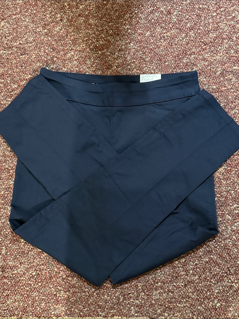 Croft & Barrow Wmn’s Navy pull on pants